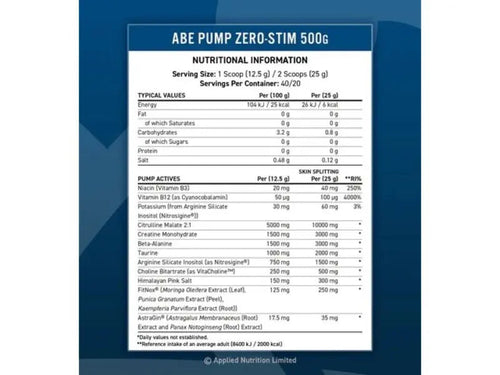 Applied Nutrition ABE Pump
